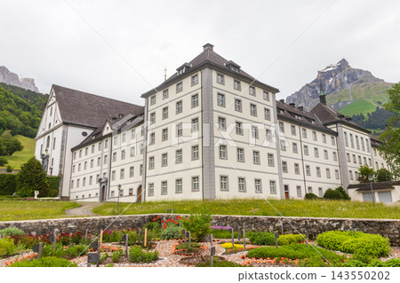 Engelberg Abbey is a Benedictine monastery in Engelberg, Canton of Obwalden, Switzerland 143550202