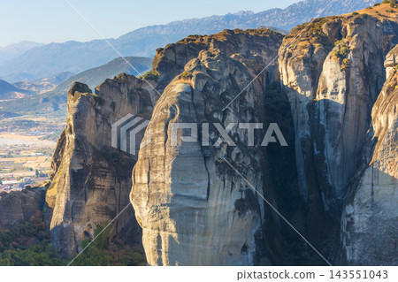Meteora Greece high rock formations Meteora Greece high rock formations 143551043