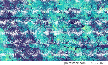 A grunge texture background with overlapping blue-green and purple spots in horizontal stripes. A grunge texture background with overlapping blue-green and purple spots in horizontal stripes. 143551870