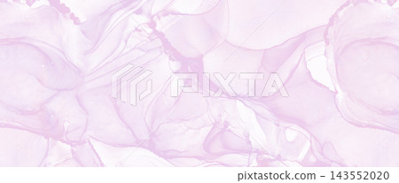 精緻優雅的大理石背景插圖，淡粉紅色和白色交織成細膩的層次，令人聯想到酒精墨水。 143552020