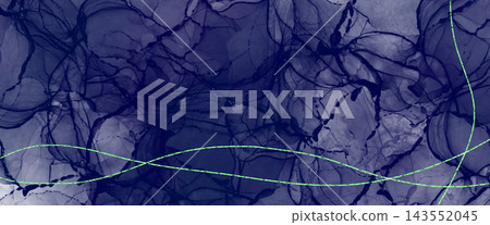 A sophisticated, heavy abstract background with a marble pattern of dark blue and lime green, overlaid with gleaming thin curves, reminiscent of high-quality alcohol ink. A sophisticated, heavy abstract background with a marble pattern of dark blue and lime green, overlaid with gleaming thin curves, reminiscent of high-quality alcohol ink. 143552045