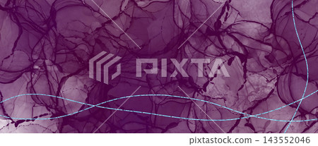 A sophisticated, heavy abstract background illustration with a deep purple and light blue marble pattern overlaid with shimmering thin curves, reminiscent of high-quality alcohol ink. A sophisticated, heavy abstract background illustration with a deep purple and light blue marble pattern overlaid with shimmering thin curves, reminiscent of high-quality alcohol ink. 143552046
