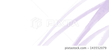 A background illustration featuring elegant watercolor-style stripes with delicate lavender brushstrokes extending diagonally, and a wide white margin. A background illustration featuring elegant watercolor-style stripes with delicate lavender brushstrokes extending diagonally, and a wide white margin. 143552079