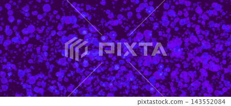 An abstract background illustration featuring deep purple and bluish-purple backgrounds with scattered large and small particles, creating an elegant glitter-like shimmer and granular texture. An abstract background illustration featuring deep purple and bluish-purple backgrounds with scattered large and small particles, creating an elegant glitter-like shimmer and granular texture. 143552084