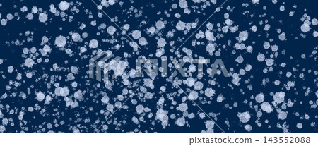 An abstract background illustration featuring a deep navy and light blue background with scattered, delicate, snow-like particles, creating an elegant winter shimmer and granular texture. An abstract background illustration featuring a deep navy and light blue background with scattered, delicate, snow-like particles, creating an elegant winter shimmer and granular texture. 143552088