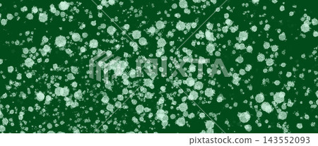 An abstract background illustration featuring a deep green and mint background with scattered, light, snow-like particles, creating an elegant winter shimmer and granular texture. An abstract background illustration featuring a deep green and mint background with scattered, light, snow-like particles, creating an elegant winter shimmer and granular texture. 143552093
