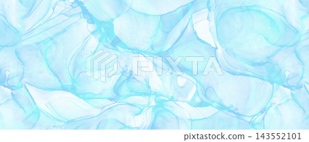 背景插圖以優雅的曲線為特色,採用精緻的酒精墨水風格,柔和的淺藍色和青色層疊透明圖層。 背景插圖以優雅的曲線為特色,採用精緻的酒精墨水風格,柔和的淺藍色和青色層疊透明圖層。 143552101