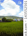 Rural landscapes and summer clouds in Changunarayan, Nepal 143552501
