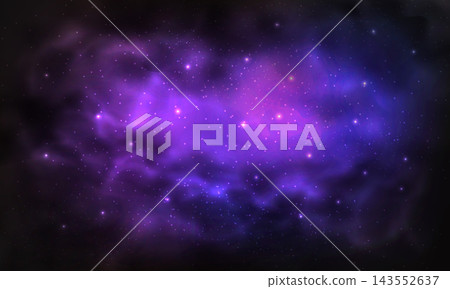 Galaxy cloud nebula stars dark night universe milky way cosmos vector Galaxy cloud nebula stars dark night universe milky way cosmos vector 143552637