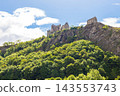 View of Tourbillon Castle in Sion, Switzerland 143553743