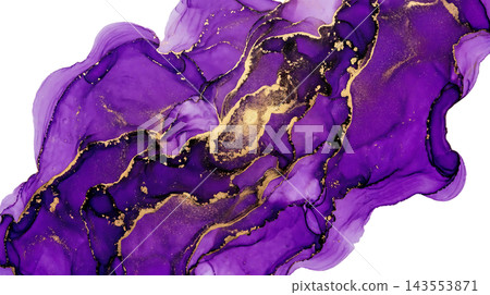 Luxurious Abstract Fluid Art Element Isolated Background for Alpha Transparency Overlay Luxurious Abstract Fluid Art Element Isolated Background for Alpha Transparency Overlay 143553871