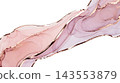 Luxurious Abstract Fluid Art Element Isolated Background for Alpha Transparency Overlay 143553879
