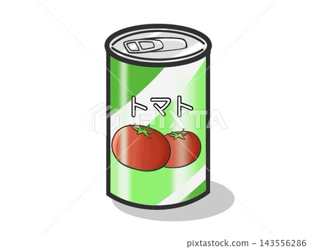 Illustration (icon) of canned tomatoes Illustration (icon) of canned tomatoes 143556286