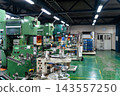 Factory machine tools. Manufacturing, processing, metal, equipment, machinery, small workshops, presses, molds, industry, small and medium-sized enterprises, production lines, molding. 143557250
