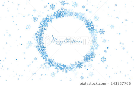 Christmas background. Abstract shining blue snowflake falling on white background Christmas background. Abstract shining blue snowflake falling on white background 143557766