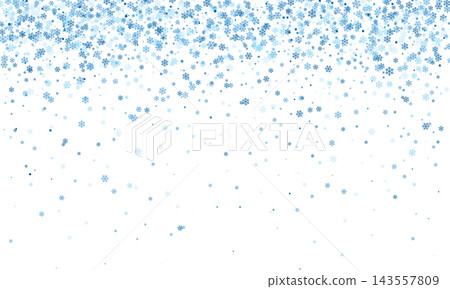 Christmas background. Abstract shining blue snowflake falling on white background Christmas background. Abstract shining blue snowflake falling on white background 143557809