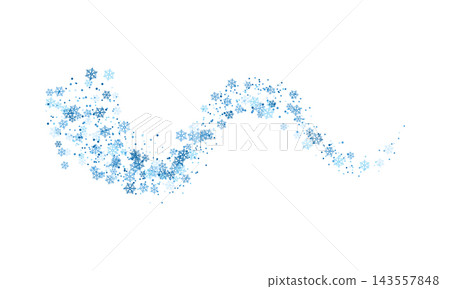 Christmas background. Abstract shining blue snowflake falling on white background Christmas background. Abstract shining blue snowflake falling on white background 143557848