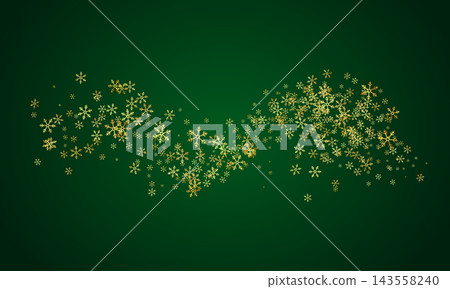 Holiday christmas decorative snowflakes banner design. Merry christmas festival green snowflakes flowing background design vector Holiday christmas decorative snowflakes banner design. Merry christmas festival green snowflakes flowing background design vector 143558240