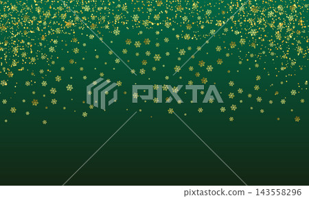 Holiday christmas decorative snowflakes banner design. Merry christmas festival green snowflakes flowing background design vector Holiday christmas decorative snowflakes banner design. Merry christmas festival green snowflakes flowing background design vector 143558296