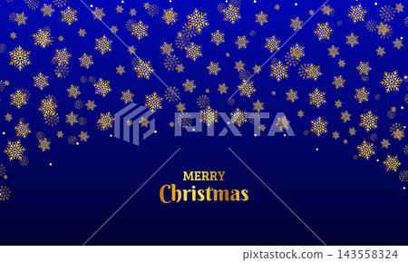 Merry christmas elegant snowflakes banner Merry christmas elegant snowflakes banner 143558324