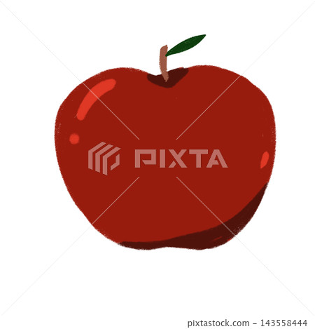 Illustration of red apple Illustration of red apple 143558444