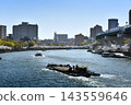 Spring scenery of the Okawa River 143559646