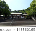Terukuni Shrine, located in Kagoshima City, Kagoshima Prefecture, is a shrine built in the late Edo period to enshrine the founder of the domain. 143560165