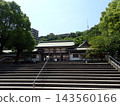 Terukuni Shrine, located in Kagoshima City, Kagoshima Prefecture, is a shrine built in the late Edo period to enshrine the founder of the domain. 143560166