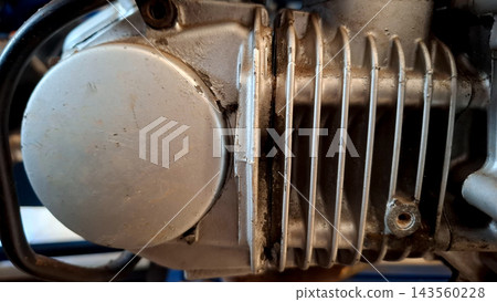 Motorcycle Engine Cylinder Head Cooling Fins Motorcycle Engine Cylinder Head Cooling Fins 143560228
