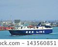 Cargo ship at Naha Port_21 143560851