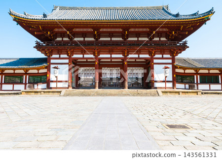 東大寺正門的日景（奈良縣奈良市） 143561331