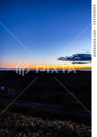 北海道中標津町紅陽台的日落 北海道中標津町紅陽台的日落 143564004