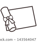 Graduation certificate tube and certificate of merit 143564047