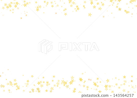 A frame of pale yellow flowers A frame of pale yellow flowers 143564257