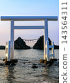 玄界國定公園、櫻井二見浦黃昏 143564311