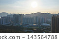 Hong Kong Oct 11 2026 Tseung Kwan O new town residential towers and sports venue 143564788