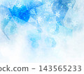 Snowflake background illustration 143565233