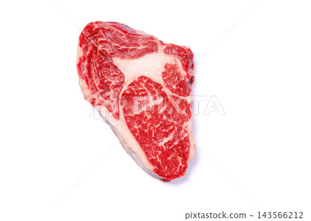 Fresh porterhouse cut prepared with aromatic herbs 143566212