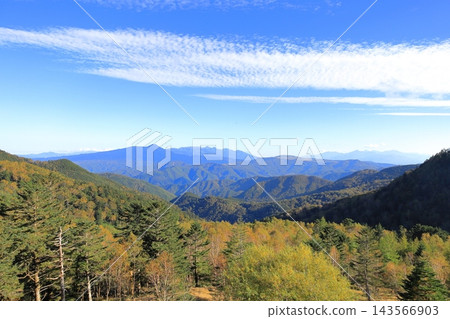 從美久志原高原看的八嶽山脈 從美久志原高原看的八嶽山脈 143566903