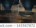 Black chair 143567872