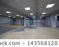 View of a large, empty office space 143568128