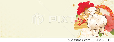 New Year's background material for the Year of the Sheep New Year's background material for the Year of the Sheep 143568619