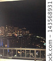 從高層看到的熱帶度假勝地夜景 143568931