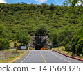 A hole in the mountain 143569325