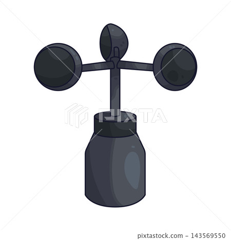 Illustration of Wind Sensor Illustration of Wind Sensor 143569550