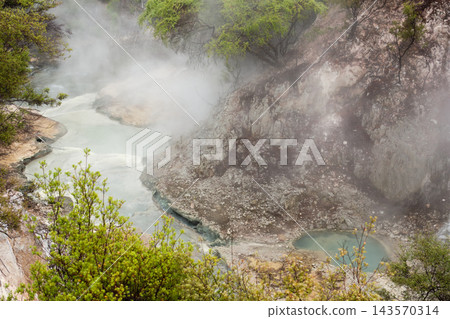 Steaming stream - Rotorua Steaming stream - Rotorua 143570314