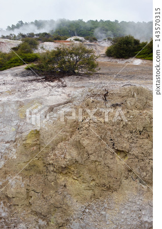 Collapsed crater - Rotorua Collapsed crater - Rotorua 143570315