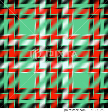 Classic retro plaid patterns with traditional tartan structure. Seamless vector format ideal for fabric printing, fashion design, digital paper, and branding visuals. 143571759