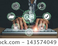 Innovative AI Document Intelligence Concept with Digital Interface for Data Management and Automation 143574049