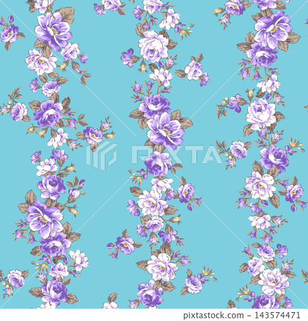A beautiful rose design suitable for textiles, 143574471